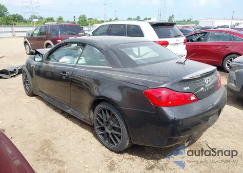 2013 Infiniti G37 Sport/Ipl z USA, uszkodzony, nr VIN JN1CV6FEXDM230196